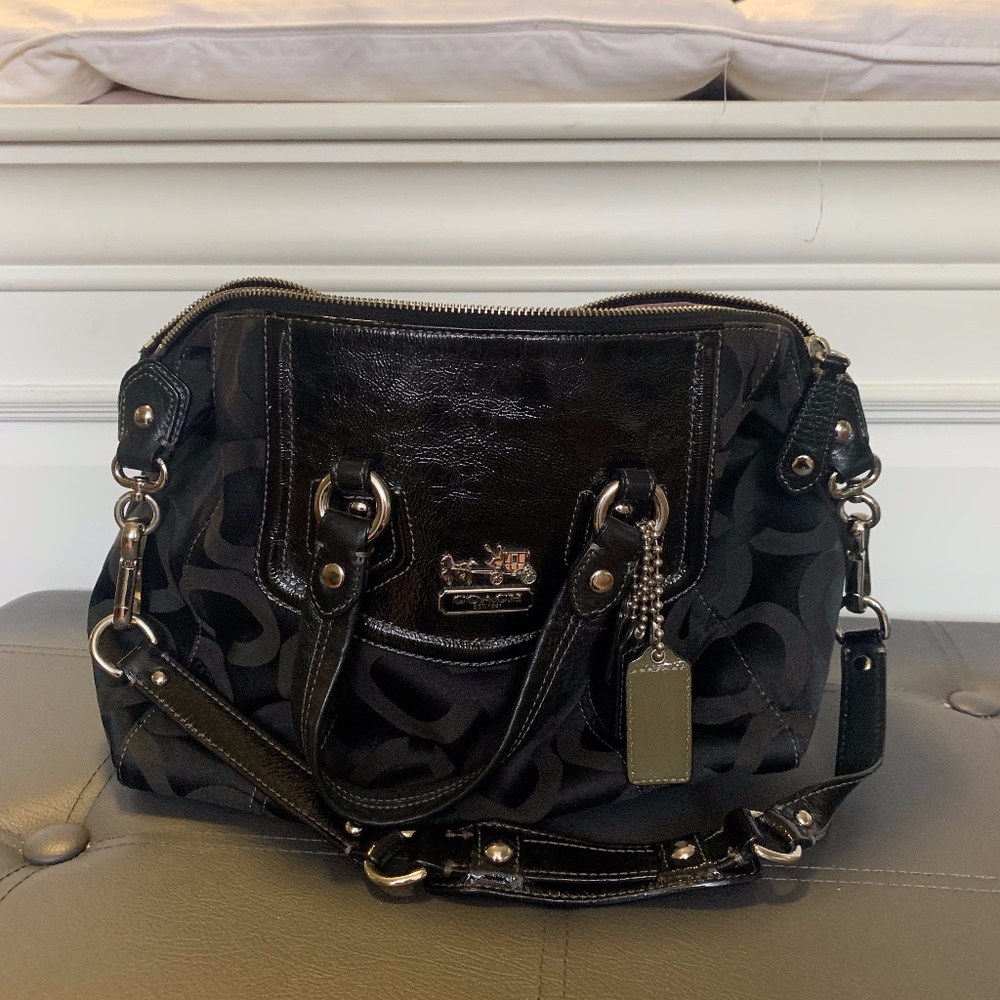 Coach Black Shoulder Bag